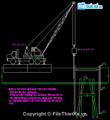 Biện pháp thi công,thi công cầu,thi công,Phương pháp thi công,Tổ chức thi công,thi công cọc